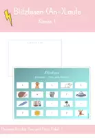 Vorschau - Spiele - Blitzlesen - Anlaute/Laute Flex und Flora Paket 1 - Deckblatt