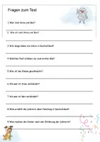 Vorschau - Arbeitsblätter - Lesetext mit Fragen 'Fasching' - Seite 2