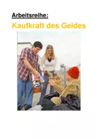 Vorschau - Stundenentwürfe - Kaufkraft des Geldes - Seite 1