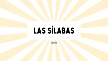 Vista previa - Refuerzo / NEE / Materiales de apoyo - Las sílabas - Explicación + juego - @profe_ept - Portada