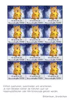 Vorschau - Mal- und Bastelvorlagen - Feriengrüße mit Sternen für die Quokkaklasse - Seite 1