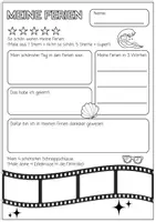 Vorschau - Arbeitsblätter - Meine Sommerferien (kreativer Ferienbericht) - Seite 1