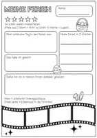 Vorschau - Arbeitsblätter - Meine Osterferien (kreativer Ferienbericht) - Seite 1