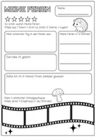 Vorschau - Arbeitsblätter - Meine Herbstferien (kreativer Ferienbericht) - Seite 1