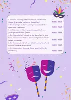 Προεπισκόπηση - Φύλλα εργασίας - Karneval, Fasching oder Fastnacht – Leseverstehen B1 - Σελίδα 3