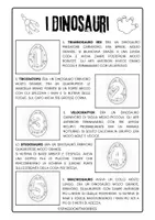anteprima - Flashcard - ALBUM DI FIGURINE DEI DINOSAURI 🦖 - Pagina 1