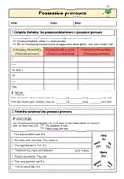 Vorschau - Stundenentwürfe - Materialpaket Possessive Pronouns - Seite 2