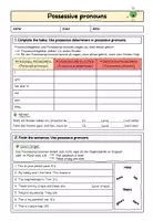 Vorschau - Stundenentwürfe - Materialpaket Possessive Pronouns - Seite 3