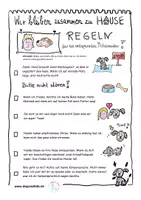 Vorschau - Arbeitsblätter - Kind und Hund - Wichtige Umgangsregeln! #stayathome - Seite 3