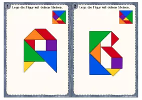 Vorschau - Spiele - Geometrische-Legefiguren Buchstaben leicht - Seite 3