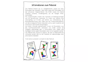 Vorschau - Spiele - Geometrische-Legefiguren Buchstaben schwer - Seite 2