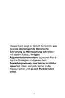 Vorschau - Klassenarbeiten - Heimsuchung – Literarische Erörterung im Abitur – Sicher zur Klausur- Aufbau, Musterargumente, Pro-&-Kontra-Strategien und Bewertungswissen zu Jenny Erpenbecks Roman - Seite 2