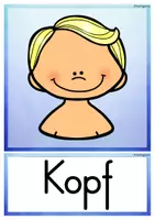 Vorschau - Bildkarten - Bildkarten Körperteile mit und ohne Artikel DaZ ©tp - Seite 3