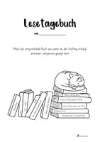 Vorschau - Arbeitsblätter - Lesetagebuch für jede Lektüre - Seite 3