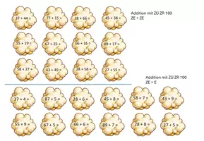 Vorschau - Arbeitsblätter - Popcorn Rechnen ZR 100 Addition und Subtraktion - Seite 3