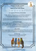 Vorschau - Aufgabenkarten - Lesespiel "Ich habe - wer hat" Warten auf den ersten Schnee - Seite 1