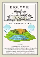 Vorschau - Arbeitsblätter - Mystery: Warum kippt der See plötzlich um? (Eutrophierung) - Deckblatt