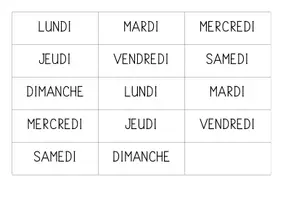 Aperçu - Apprentissages en autonomie - Rituel individuel pour la date - Page de couverture