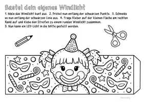 Vorschau - Arbeitsblätter - Windlichter zum Prickeln & Basteln - Kunst für Fasching & Karneval - Seite 3
