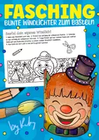 Vorschau - Arbeitsblätter - Windlichter zum Prickeln & Basteln - Kunst für Fasching & Karneval - Deckblatt