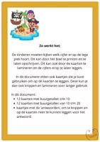 Voorbeeld - Piraten - buurgetallen - Pagina 1