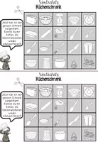 Vorschau - Arbeitsblätter - Wortschatzarbeit Vorgangsbeschreibung Rezept Küchenutensilien - Seite 3