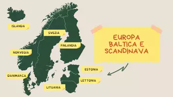 anteprima - Materiale di supporto/inclusione - Europa baltica e scandinava: introduzione generale - Pagina di copertina