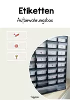 Vorschau - Anderer Materialtyp - Etiketten - Kleinkram Aufbewahrung - Deckblatt