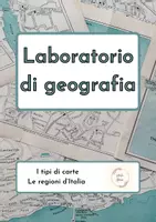 anteprima - Esercizi - Laboratorio di geografia: L'Italia - Pagina di copertina