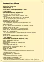 Vorschau - Arbeitsblätter - Lügen_Jg 56 Doppelstunde - Seite 1