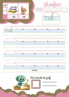 Voorbeeld - Schrijfblaadjes VLL ZOEM_Anker 5 - Pagina 1