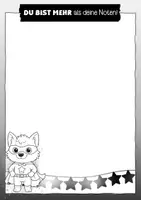 Vorschau - Anderer Materialtyp - Zeugnisbeigabe für die Wolfklasseklasse Klassentier Wolf - Seite 2