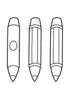 Vorschau - Arbeitsblätter - Ausmalbilder Thema Buntstifte - Grundschule - Bastelvorlagen - Seite 2