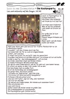 Vorschau - Arbeitsblätter - Lesen Verstehen Hören: Karneval Fasching - Luzi in der Zauberschule die Kostümparty - Seite 3