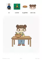 Aperçu - Autre type de ressources - Léa et la galette : littérature jeunesse - Page 1