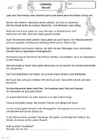 Vorschau - Arbeitsblätter - Lesetext Berufe, Leseverstehen Klasse 2, 3, 4, 5 Sachunterricht - Seite 2