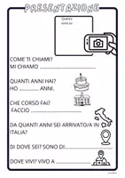 anteprima - Materiale di supporto/inclusione - DIZIONARIO VISIVO ITALIANO (Accoglienza) - Pagina 2