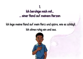 Vorschau - Bildkarten - Ich beruhige mich mit … 25 Selbstberuhigungskarten für den Schulalltag - Seite 2