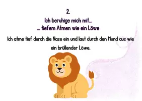 Vorschau - Bildkarten - Ich beruhige mich mit … 25 Selbstberuhigungskarten für den Schulalltag - Seite 3
