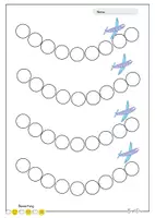 Vorschau - Arbeitsblätter - Dot-Marker Materialpaket Feinmotorik Arbeitsblätter - Seite 2