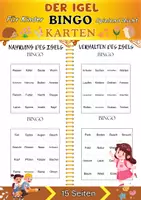 Vorschau - Spiele - Igel Bingo Sachunterricht Waldtiere Lernspiel - Deckblatt