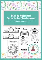 Vista previa - Hojas de trabajo - Pack de materiales Día de la Paz - Portada