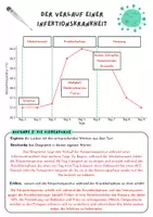 Vorschau - Stundenentwürfe - Der Verlauf einer Infektionskrankheit | Unterrichtsreihe "Immunsystem", Klasse 7./8. Biologie | Infektion - Seite 2
