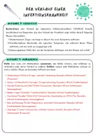 Vorschau - Stundenentwürfe - Der Verlauf einer Infektionskrankheit | Unterrichtsreihe "Immunsystem", Klasse 7./8. Biologie | Infektion - Seite 3