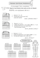 Vorschau - Merkblätter - Anleitung schriftliche Multiplikation einstelliger Faktor - Seite 3