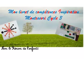 Aperçu - Outils du professeur - Livret Montessori cycle 3 - Page de couverture