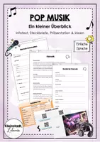 Vorschau - Stundenentwürfe - Popmusik (Überblick) - Deckblatt
