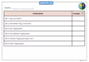 Vorschau - Arbeitsblätter - Materialpaket das Jahr – Stationenlernen mit Jahreszeiten, Monaten, Woche und Tag - Seite 2