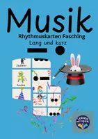 Vorschau - Arbeitsblätter - Rhythmuskarten Fasching - kurz und lang - Deckblatt