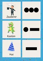 Vorschau - Arbeitsblätter - Rhythmuskarten Fasching - kurz und lang - Seite 3
